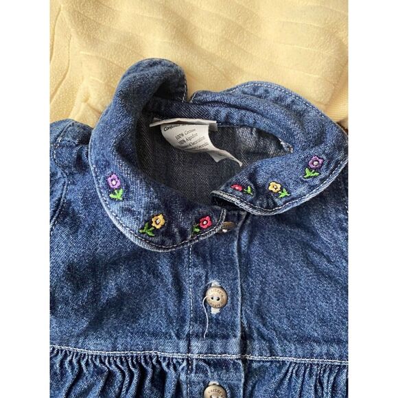 Carter's Baby Girl 6-9 Month Lot Outfits Matching Headband Sleep Sack Vintage - Picture 4 of 9